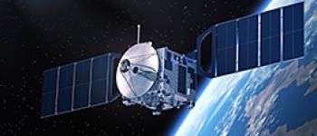 Satelite using SiC for structural components